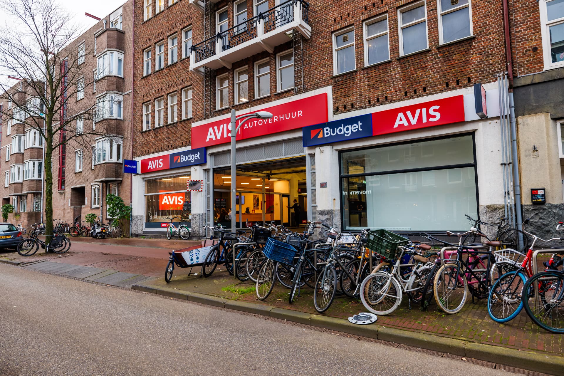 Avis en Budget vestiging in Amsterdam