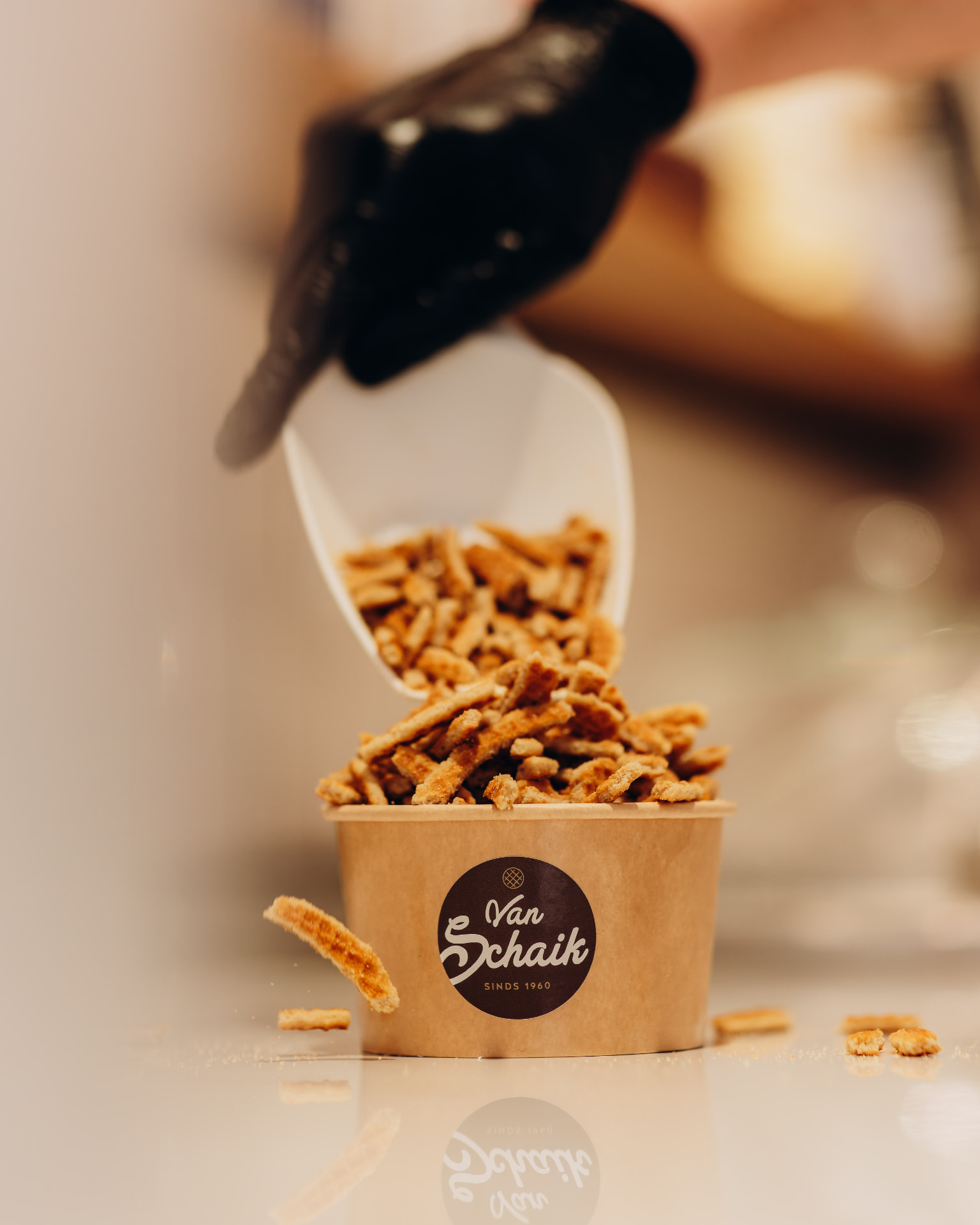 Productfotografie voor Van Schaik Stroopwafels